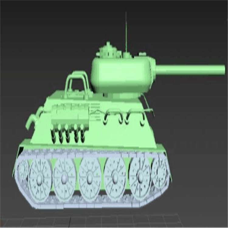 屏南充气军用坦克模型